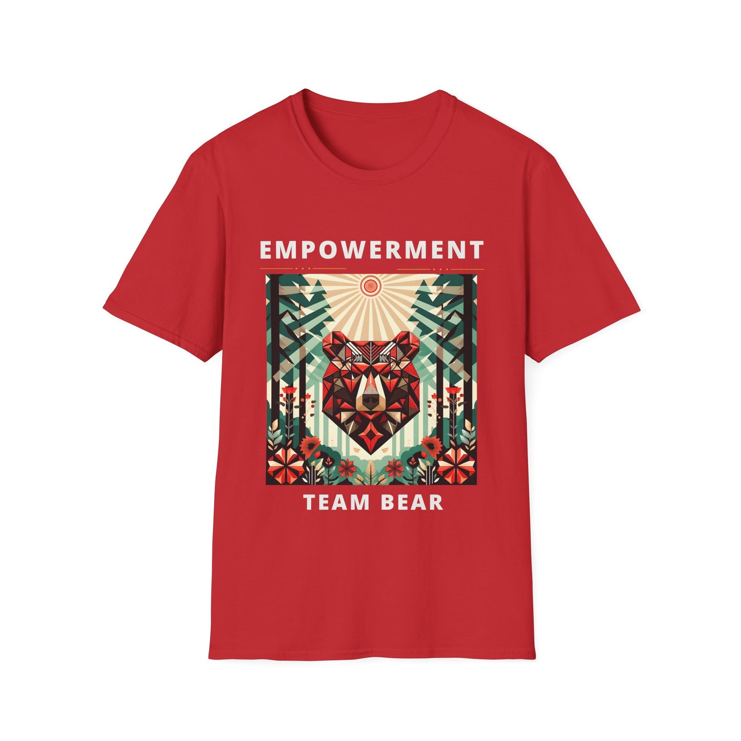 Team Bear  T-Shirt 4B Movement for Women's Empowerment - Bear Matèse Forest