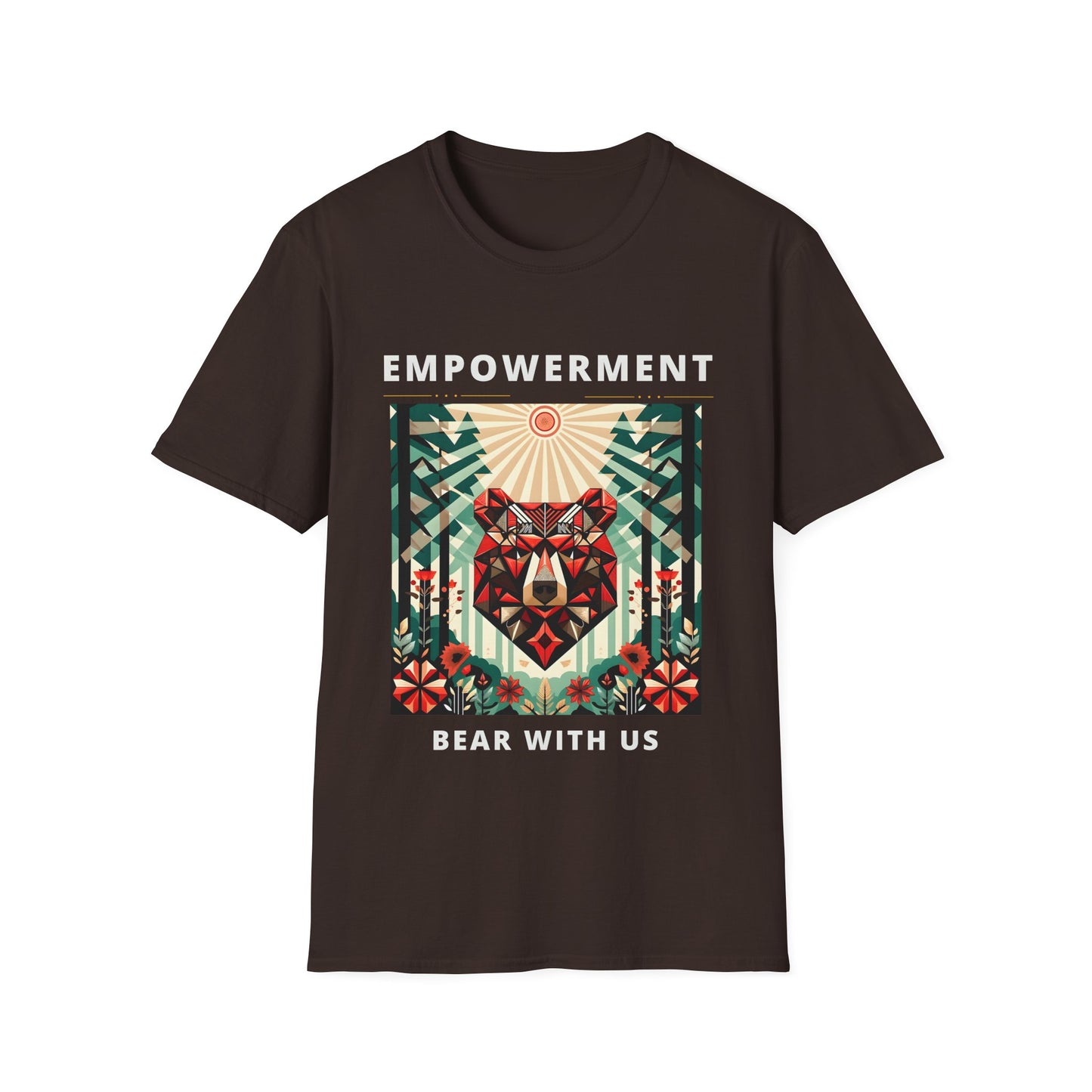 Bear With Us  T-Shirt 4B Movement for Women's Empowerment - Bear Matèse Forest