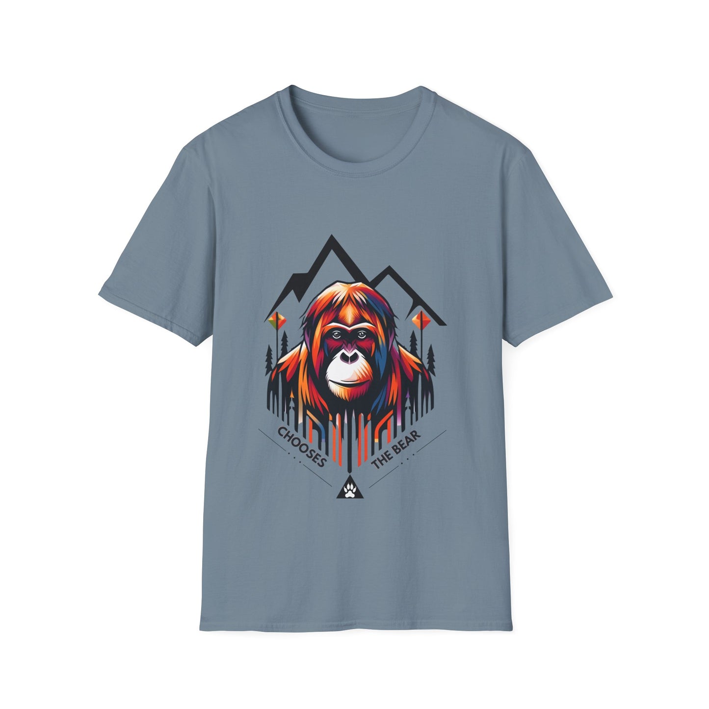 Orangutan's Choice: Bear Over Man Empowerment" T-Shirt