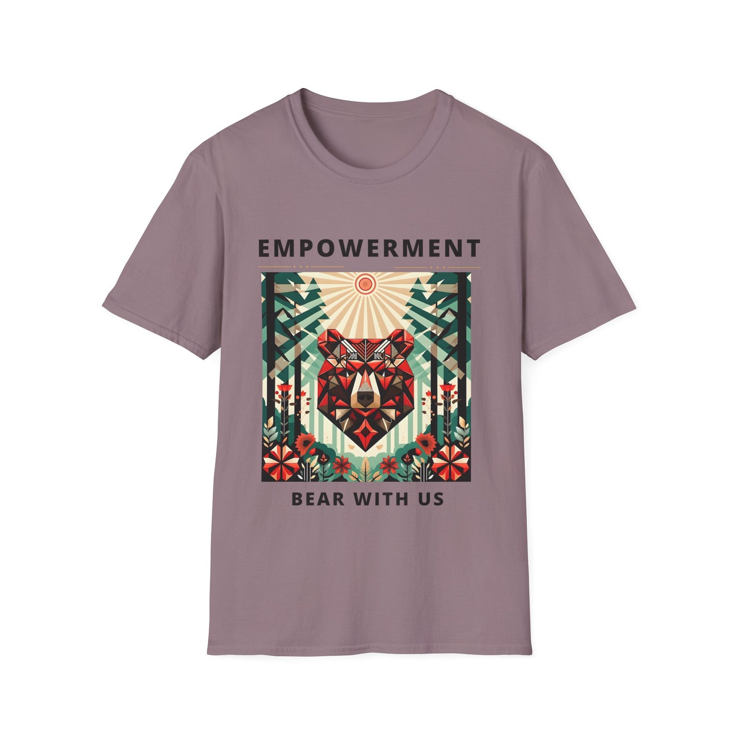 Bear With Us  T-Shirt 4B Movement for Women's Empowerment - Bear Matèse Forest