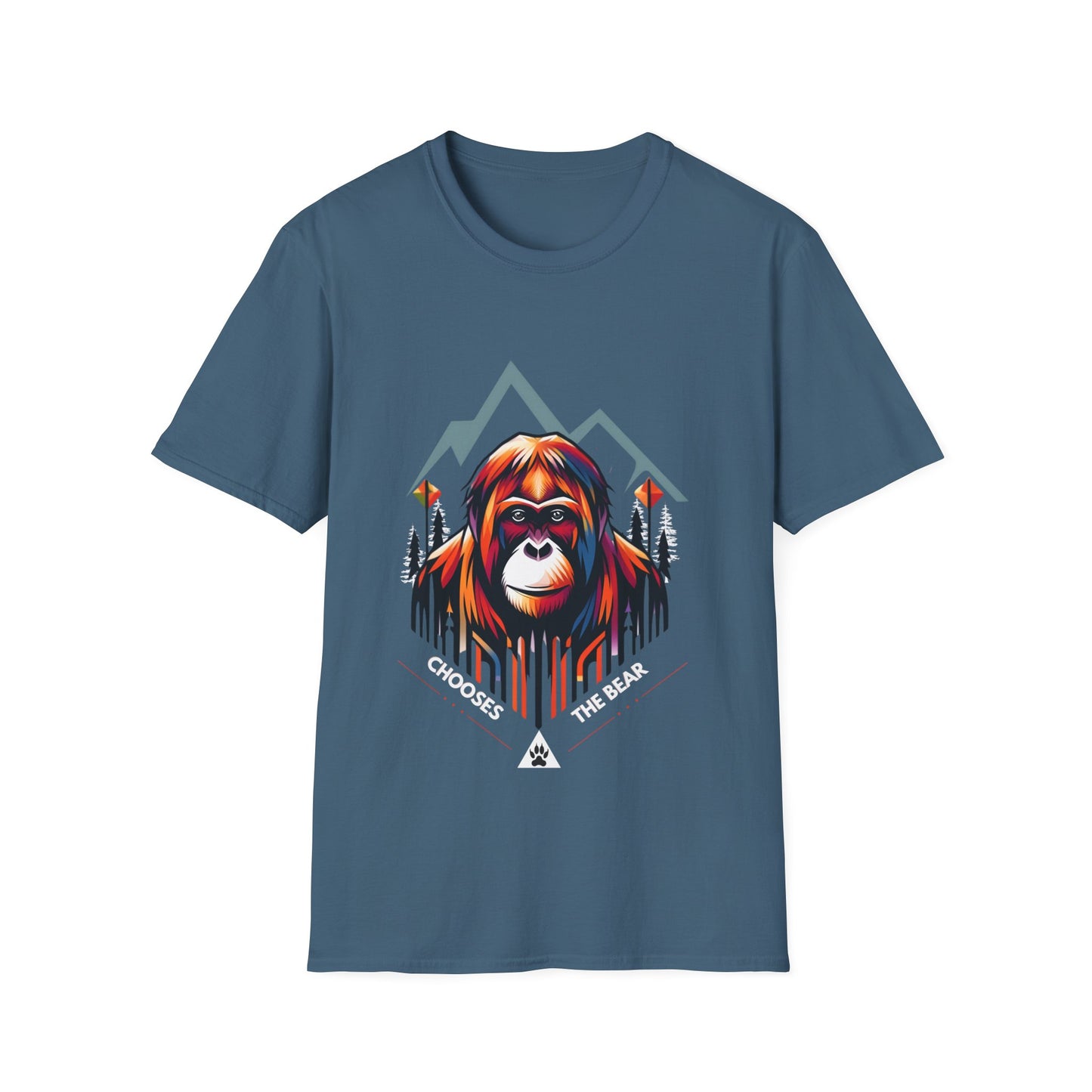 Orangutan's Choice: Bear Over Man Empowerment" T-Shirt