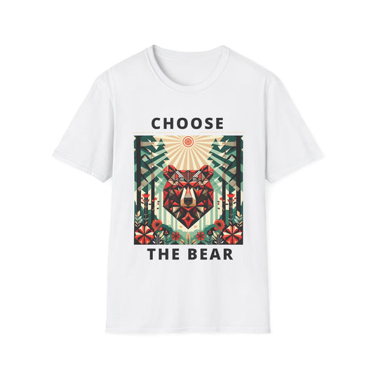 Choose The Bear  T-Shirt 4B Movement for Women's Empowerment - Bear Matèse Forest