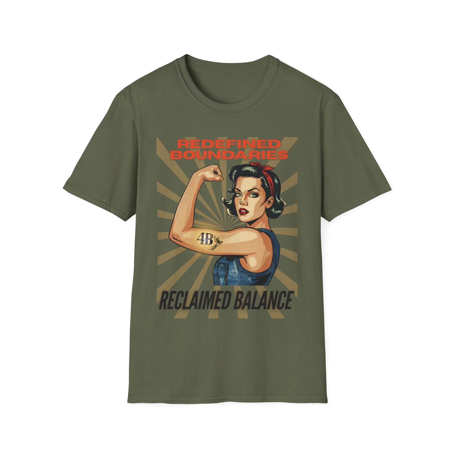 Redefined Boundaries T-Shirt - 4B Empowerment Collection