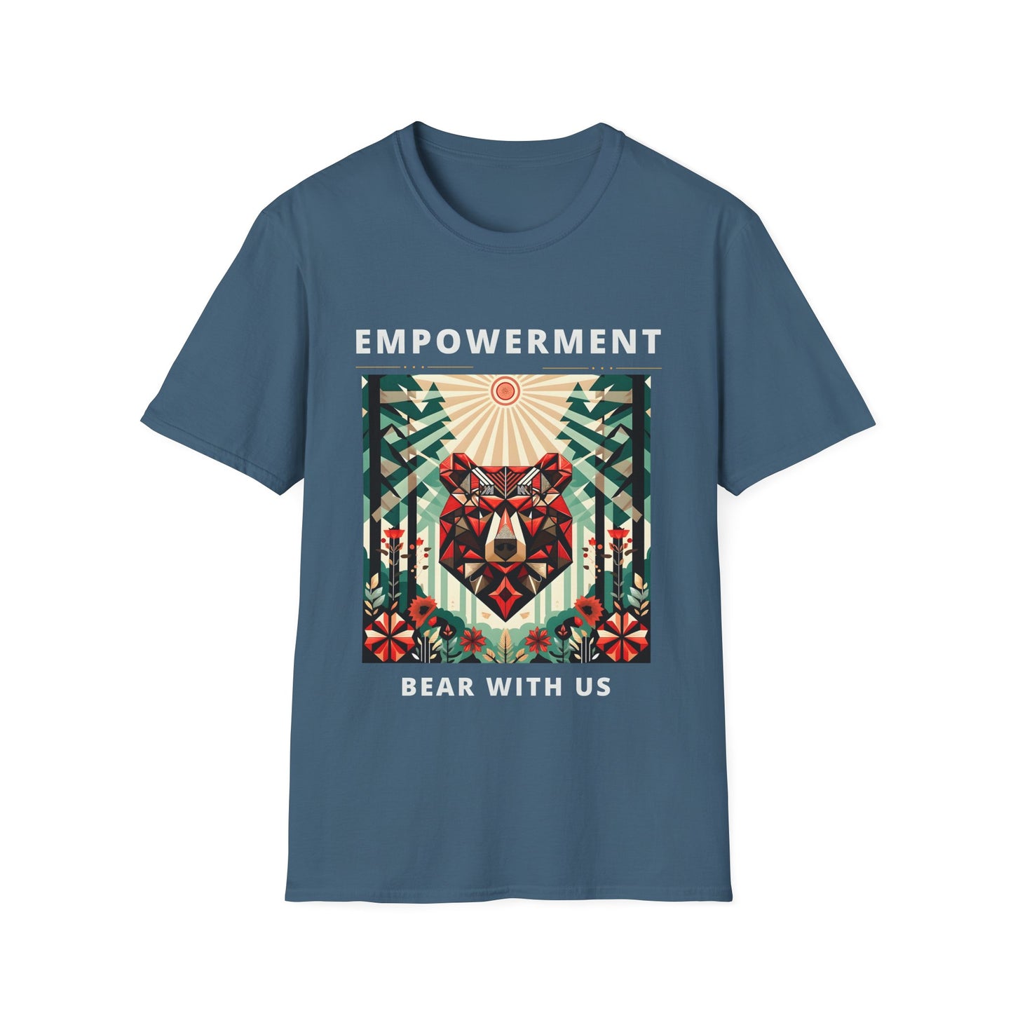 Bear With Us  T-Shirt 4B Movement for Women's Empowerment - Bear Matèse Forest