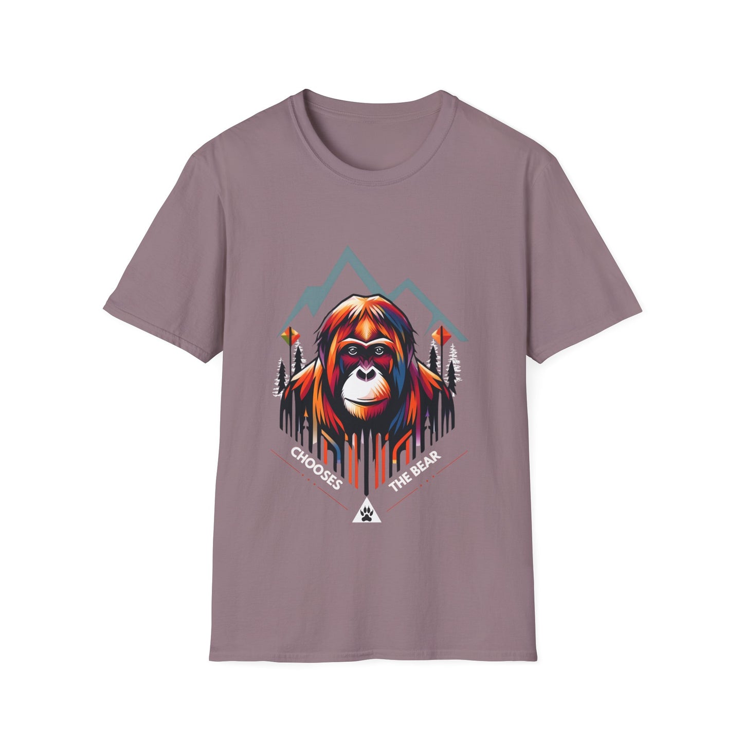 Orangutan's Choice: Bear Over Man Empowerment" T-Shirt